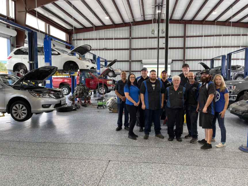 the Beckwith Bunch at Beckwith's Car Care auto repair